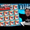 SlotRoom247 Huge win x1742  on Razor Shark slot – TOP 5 mega wins in casino online