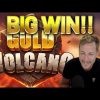 BIG WIN!!!! Gold Vulcano BIG WIN – New slot from Casinodaddys live stream