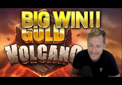 BIG WIN!!!! Gold Vulcano BIG WIN – New slot from Casinodaddys live stream