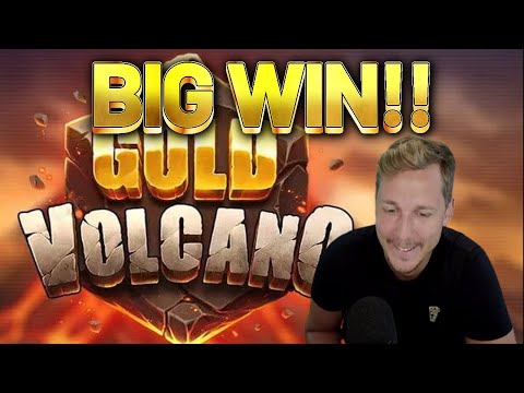 BIG WIN!!!! Gold Vulcano BIG WIN – New slot from Casinodaddys live stream