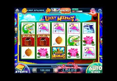 LUCKY MEERKATS VIDEO SLOT CASINO GAMES WITH “MEGA WIN ” BONUS COMPILATION