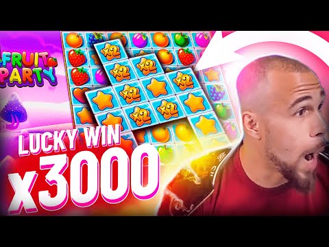 Streamer Insane win x3100 on Fruit Party slot – TOP 5 Mega wins of the week