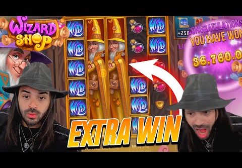ROSHTEIN Win 36.000€ on Wizard Shop slot – TOP 5 Mega wins of the week