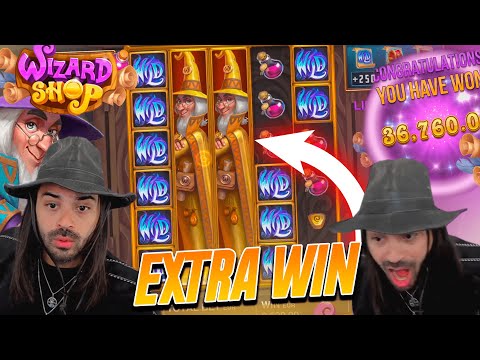 ROSHTEIN Win 36.000€ on Wizard Shop slot – TOP 5 Mega wins of the week