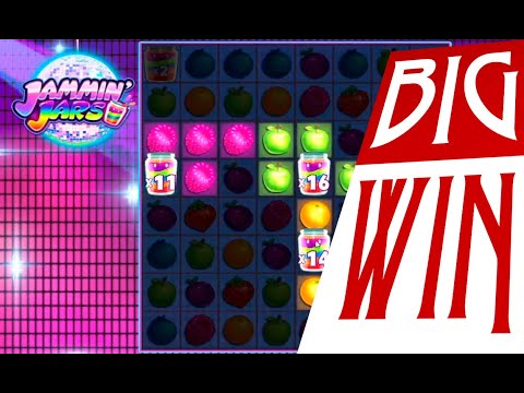 JAMMIN JARS – HUGE WIN on Jammin Jars online slot. Record win casino