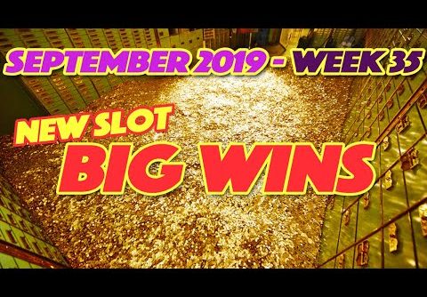 Biggest NEW Slot Wins! ~ September 2019 (week 35). A compilation of Big Wins playing New Slots!