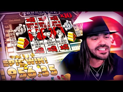 Streamer Mega win on Tombstone Slot – Top 5 Biggest Wins of week