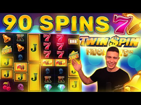 90 CRAZY FREE SPINS ON TWIN SPIN MEGAWAYS BONUS 🎰 BIG WIN ON NETENT ONLINE SLOT MACHINE