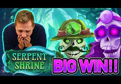 BIG WIN ! SERPENT SHRINE BIG WIN – €10 bet on Casino Slot from CASINODADDY