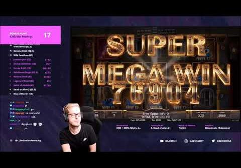 THE BIGGEST SLOT WIN 46000€ WIN! WITH 3€ x15404 RECORD