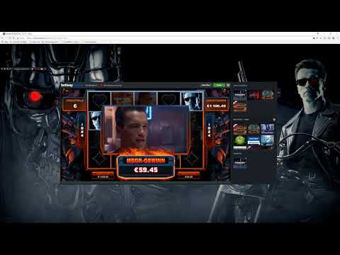 Must see Terminator 2 Slot Hot Mode on 6€ Bet! Mega Win!