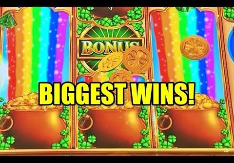 🌈🌈BIGGEST WINS: Leprechaun’s Gold Slot Machine🌈🌈