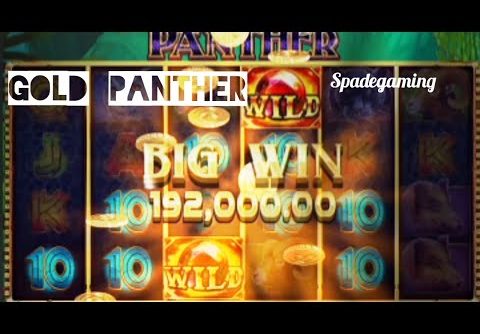 GOLD panther spadegaming,BIGWIN!!! #slot #slotonline #slotjackpots