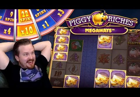 Double MEGA WIN in Piggy Riches Megaways