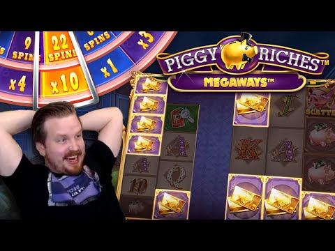 Double MEGA WIN in Piggy Riches Megaways