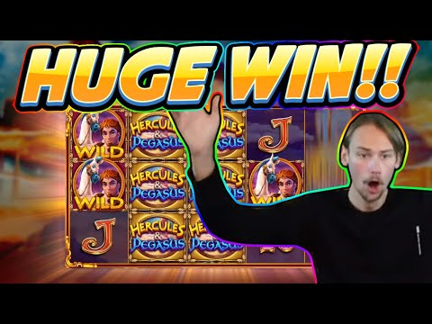 HUGE WIN! Hercules and Pegasus BIG WIN – NEW SLOT from Pragmatic – Casino Game from Casinodaddy
