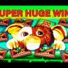 GREMLINS SLOT – **SUPER HUGE WIN** – TOP PROGRESSIVE WIN! – Slot Machine Bonus