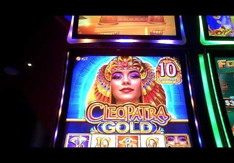 Cleopatra Gold Slot Machine SUPER BIG WIN Bonus(2)