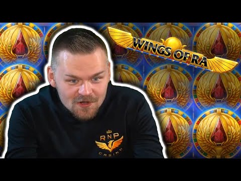 HUGE BIG WIN on WINGS OF RA – Casino Slots Big Wins