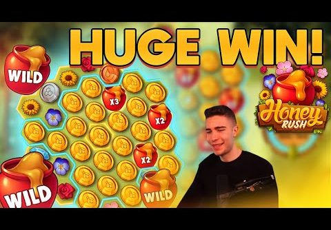 HUGE WIN ON HONEY RUSH SLOT!