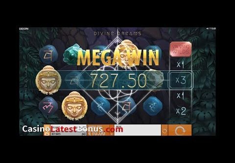 DIVINE DREAMS new slot from QuickSpin (FREESPINS, BONUSES, BIGWIN, MEGAWIN, SUPERBIGWIN)