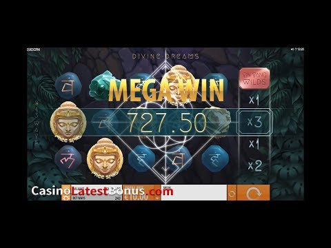 DIVINE DREAMS new slot from QuickSpin (FREESPINS, BONUSES, BIGWIN, MEGAWIN, SUPERBIGWIN)