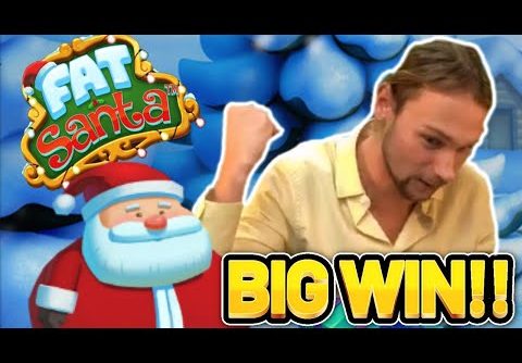 HUGE WIN!!! FAT SANTA BIG WIN – €10 bet on Casino slot from CasinoDaddys stream
