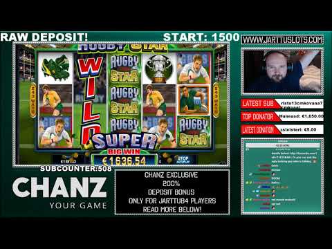 Big Line Hit!! Rugby Star Slot Gives Super Big Win!!