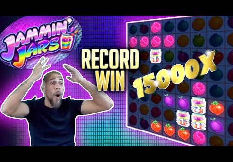 Record Slot Win Jammin Jars I 15000x