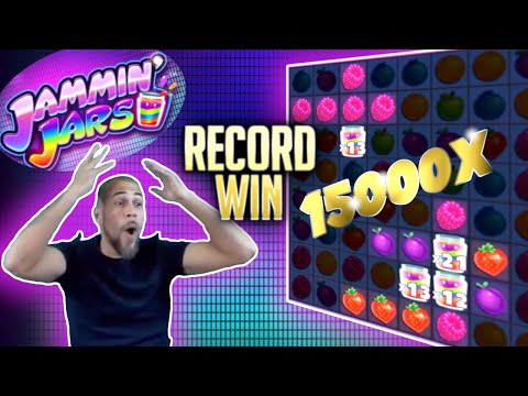 Record Slot Win Jammin Jars I 15000x