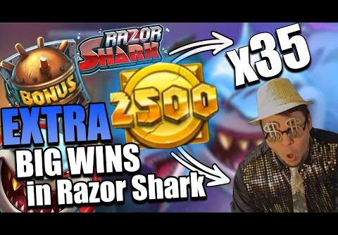 Streamer mega win 31.000 € on Razor Shark – Top 5 Big wins in casino slot