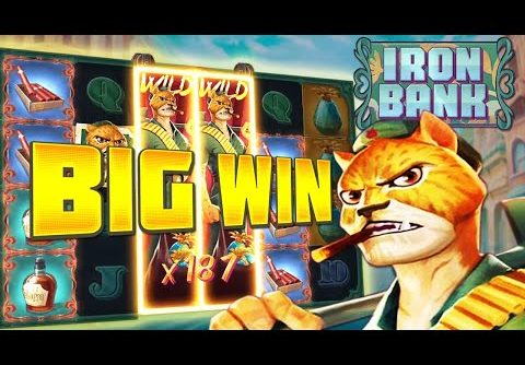 TOP 5 BIGGEST WINS OF THE WEEK | BONUS GAME | BIG WIN ON THE NEW IRON BANK SLOT