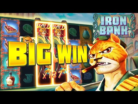 TOP 5 BIGGEST WINS OF THE WEEK | BONUS GAME | BIG WIN ON THE NEW IRON BANK SLOT