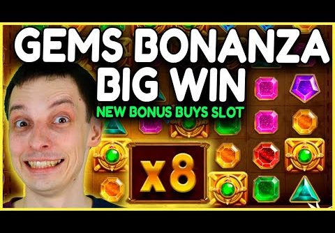 Gems BONANZA Slot BIG WIN!