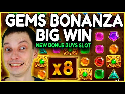 Gems BONANZA Slot BIG WIN!