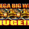 **HUGE MEGA WIN!!!** OVER 1100X! Pirate Ship WMS Slot Machine Bonus