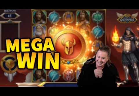 MEGA WIN!!! Rise of Olympus Big Win – Casino Games from MrGambleSlot Live Stream