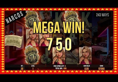 Narcos slots || Mega wins and Features