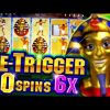 40 Free Spins on Pharaoh’s Fortune + Retrigger  BIG WIN – 5c Video Slots