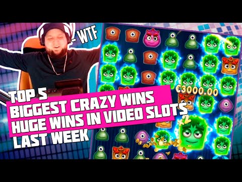 TOP 5 BIGGEST CRAZY WINS | BIG JACKPOT | HUGE WINS IN VIDEO SLOTS LAST WEEK – 2019 DEC #1