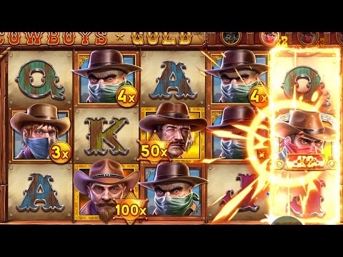 👑 Big Win Playing Cowboys Gold 💰 A Slot By Pragmatic Play.