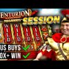 Centurion Megaways Slot Session with HUGE WIN!