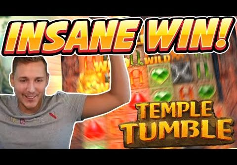 INSANE WIN! Temple Tumble BIG WIN – Slots from Casinodaddy live stream