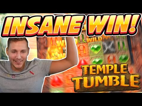 INSANE WIN! Temple Tumble BIG WIN – Slots from Casinodaddy live stream