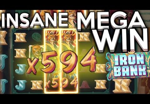 INSANE MEGA WIN Iron Bank over 7000x Relax Gaming Slot