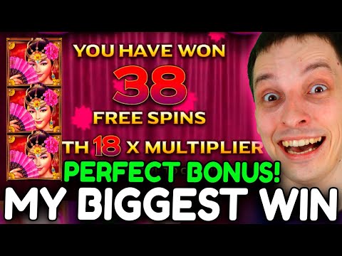 MY BIGGEST WIN ON PEKING LUCK SLOT! PERFECT BONUS PICKS!