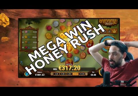 Honey Rush Mega Win – Finally the slot gods answered