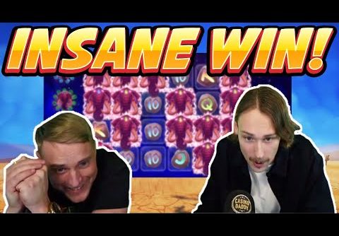 INSANE WIN! Pink Elephant Big win – HUGE WIN on Casino slots from Casinodaddy LIVE STREAM