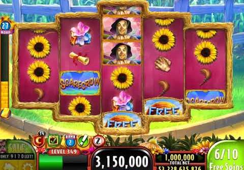 WIZARD OF OZ: SCARECROW Video Slot Casino Game with a “MEGA WIN” FREE SPIN BONUS