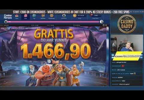 The Viking unleashed top 5 BIG WINS – Record win on slot